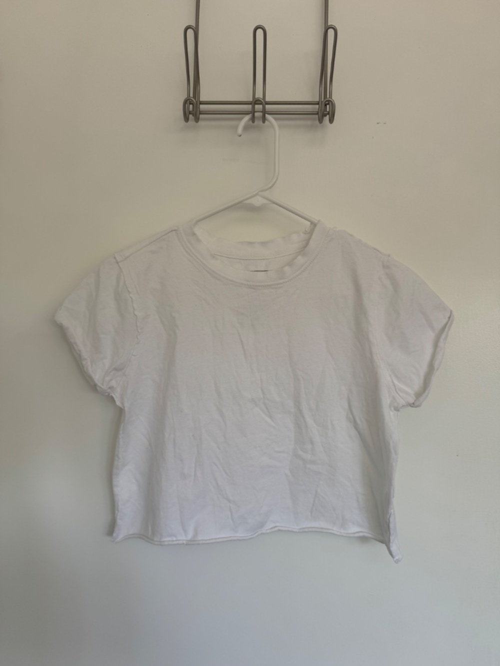 Free People We The Free Perfect Tee Bundle 3 Crop Tops Black Gray White - Picture 6 of 11
